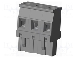 Connector: pluggable terminal block; plug; female; angled 90°