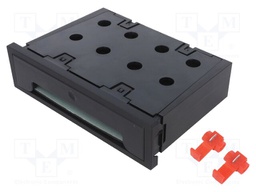 Inductance charger; black; 5W; Mounting: push-in; W: 188mm; H: 58mm