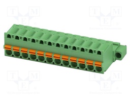 PCB connector, nominal cross section: 2.5 mm?, color: green,