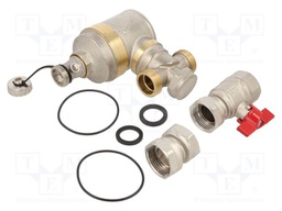 Dirt separator; IBF; max.10bar; Filter: magnetic,mesh; 500um