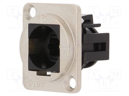 Connector: fiber optic; coupler; Toslink socket,both sides