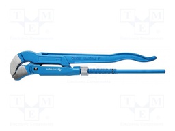 Wrench; adjustable; 320mm; Max jaw capacity: 45mm; 1"