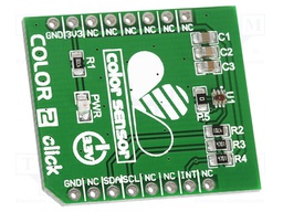 Click board; colour sensor; I2C; ISL29125; mikroBUS connector