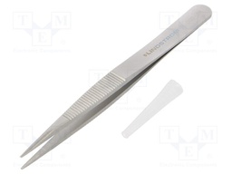 Tweezers; 120mm; for precision works; Blades: straight