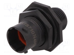 Connector: circular; Series: eco|mate Aquarius; socket; male; 500V