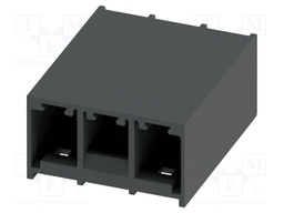 PCB headers, nominal cross section: 6 mm?, color: black, nom
