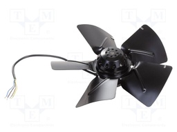 Fan: AC; axial; 230VAC; Ø353x104mm; 2850m3/h; 68dBA; ball bearing