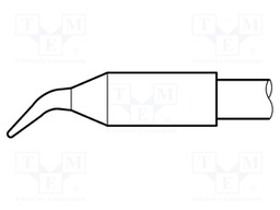 Tip; bent conical; 0.5mm; longlife