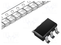 DC-DC Switching Buck (Step Down) Regulator, 4.5V-55V in, 810mV-52.25V out, 500mA, 480kHz, TSOT-23-6