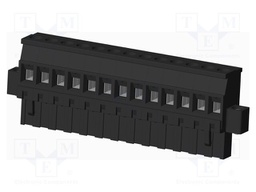Connector: pluggable terminal block; plug; female; angled 90°