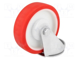 Transport wheel; Ø: 125mm; W: 30mm; H: 155mm; torsional; 250kg