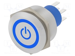 Switch: vandal resistant; Pos: 2; DPST; 3A/250VAC; 3A/28VDC; IP67