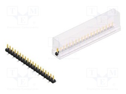Connector: pin strips; pin header; male; PIN: 19; 2.54mm; SMT; 1x19