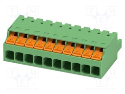 PCB connector, nominal cross section: 2.5 mm2, color: green,