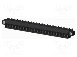 Connector: pluggable terminal block; plug; female; straight; 300V