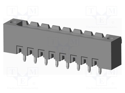Connector: pluggable terminal block; socket; male; on PCBs