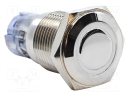 Switch: vandal resistant; Pos: 2; DPDT; 2A/48VDC; IP40; ON-(ON)