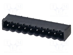 PCB headers, nominal cross section: 2.5 mm?, color: black, n