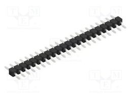 Connector: pin strips; pin header; male; PIN: 22; 2.54mm; SMT; 1x22