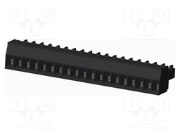 Connector: pluggable terminal block; plug; female; straight; 300V