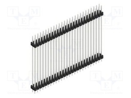 Connector: pin strips; pin header; male; PIN: 52; 2.54mm; THT; 2x26