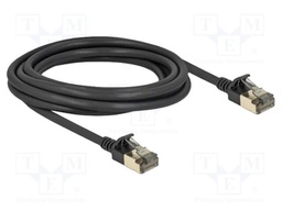 Patch cord; F/FTP; Cat: Cat 8.1; RJ45 plug,both sides; 3m; LSZH