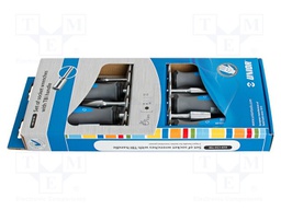 Kit: screwdrivers; hex socket; 629CS5TBI; 5pcs.