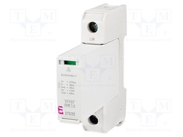 Surge arrester; Type 1+2; Poles: 1; In 8/20us: 65kA; -40÷85°C; IP20
