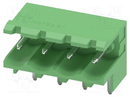 PCB headers, nominal cross section: 2.5 mm?, color: green, n
