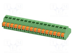 PCB connector, nominal cross section: 2.5 mm?, color: green,