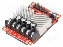 DC-motor driver; PWM,RC,TTL,micro-USB; 30A; 6÷34V; Channels: 2