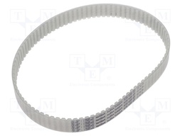 Timing belt; AT5; W: 16mm; H: 2.7mm; Lw: 450mm; Tooth height: 1.2mm