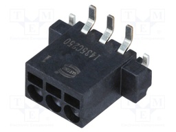 Connector: wire-board; female; PIN: 3; 2.54mm; Series: har-flexicon