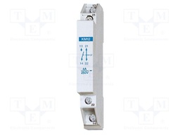 Accessories: auxiliary contacts; Ioper.max: 4A; 230VAC; NC + NO