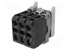 Contact block; 22mm; Harmony XB4; -25÷70°C; front fixing