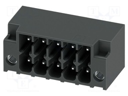 PCB headers, nominal cross section: 1.5 mm?, color: black, n