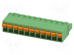 PCB connector, nominal cross section: 2.5 mm?, color: green,