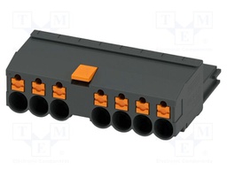 PCB connector, nominal cross section: 4 mm2, color: black, n