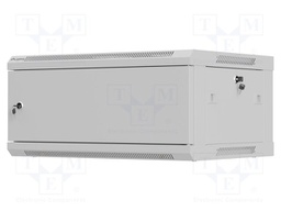 Enclosure: rack cabinet; Standard: 19"; 4U; grey; Z: 450mm; X: 600mm