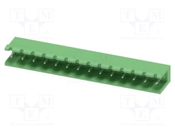 PCB headers, nominal cross section: 2.5 mm?, color: green, n