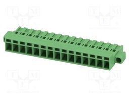 PCB connector, nominal cross section: 2.5 mm?, color: green,