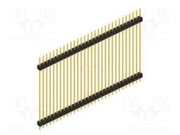 Connector: pin strips; pin header; male; PIN: 30; 2.54mm; THT; 1x30