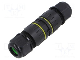 Connector: AC supply; snap-on; 24A; 450V; ways: 2; 10÷14mm; IP68