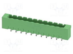PCB headers, nominal cross section: 2.5 mm2, color: green, n