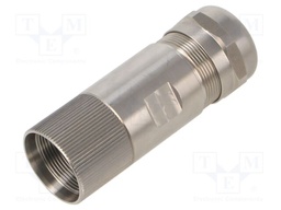 Enclosure for connectors: M23; for cable; internal thread