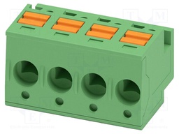PCB connector, nominal cross section: 1.5 mm?, color: green,