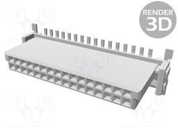 Connector: PCB to PCB; female; PIN: 32; 1.27mm; Series: har-flex