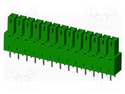 Connector: pluggable terminal block; socket; female; straight