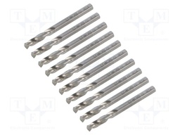 Drill bit; for metal; Ø: 5.1mm; L: 62mm; Working part len: 26mm