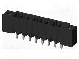 Connector: pluggable terminal block; socket; male; on PCBs